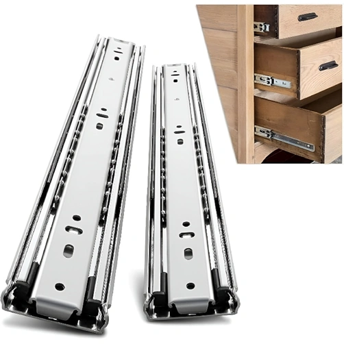 Normal close telescopic channel drawer slide for modular furniture in India