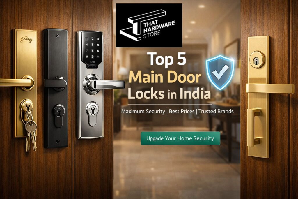 best main door locks in India Godrej and Europa smart lock