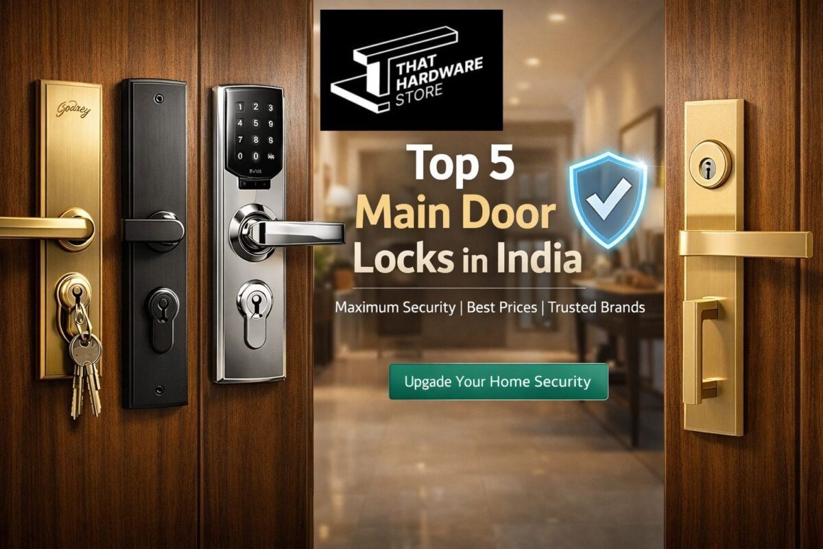 Main Door Locks: Top 5 Best Locks in India (2026) | That Hardware Store