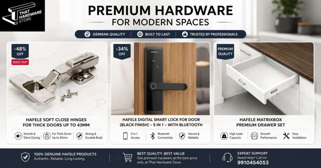 Hafele hinges price in India