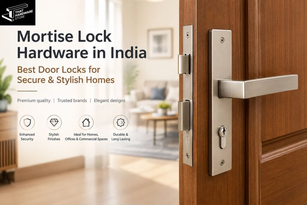 Mortise lock hardware in India for secure and stylish home doors