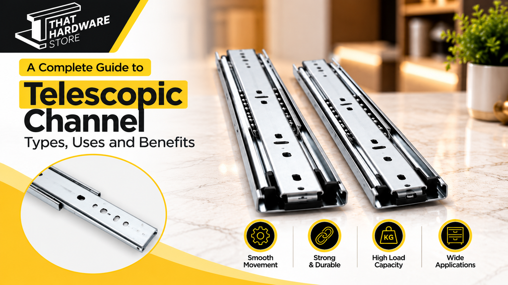 Best telescopic channel price in India for durable drawer slides