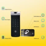 Yale YDR 41A double door digital lock with vertical bolt