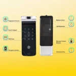 Yale digital gate lock YDR 50GA with RFID card and PIN