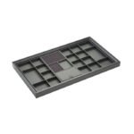 Hettich Leather Classification Box for Wardrobe – 900mm Grey