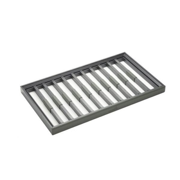 Hettich Trouser Rack Pull Out for Wardrobe – Grey 600mm