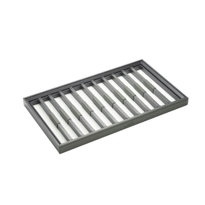 Hettich Trouser Rack Pull Out for Wardrobe – Grey 600mm