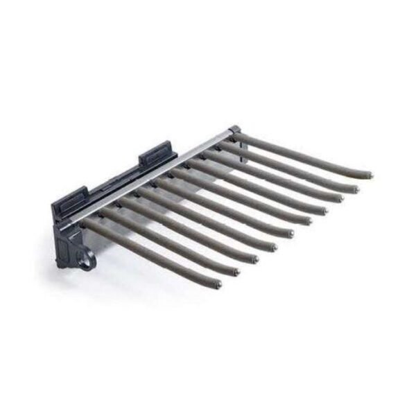 Hettich Lateral Pants Rack Pull Out for Wardrobe – Grey & Mocha, view 1