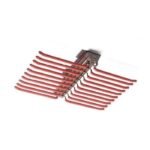 Hettich Top Mounted Pants Rack 2 Row Pull Out – Mocha