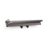 Hettich Tie Rack Pull Out for Wardrobe – Grey & Mocha, view 1