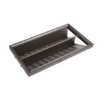 Hettich Wardrobe Shoe Rack Pull Out – 600mm Mocha