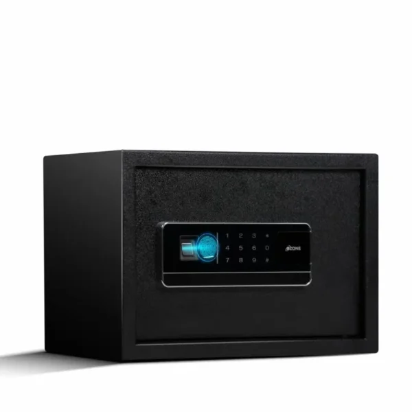 Ozone Bio Vault Life-16 – biometric safe locker (black, 16 litres)