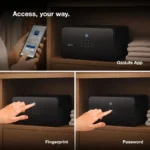 Ozone Jewellery Drawer Safe DR-JS-11 LIFE fingerprint and password access