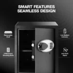 Ozone Safilo Digital-1 removable shelf, low-battery indicator and anti-theft alarm