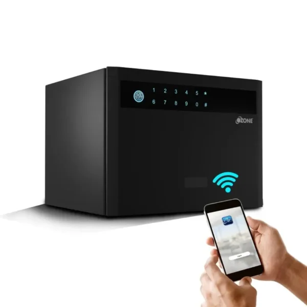 Ozone Sekura Life-20 smart safe locker for home with Wi-Fi app unlock