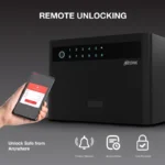 Ozone Sekura Life-20 remote unlocking with tamper detection, access history and lock reminder