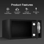Ozone Tusker-10 features: smart freeze mode, low-battery indicator, external battery backup and emergency key