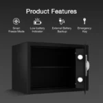 Ozone Tusker-11 features: smart freeze mode, low-battery indicator, external battery backup and emergency key