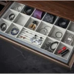 Root Germany Jewellery Box for Wardrobe Drawer – Mocha, view 1