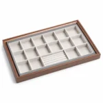Root Germany Jewellery Box for Wardrobe Drawer – Mocha, view 2