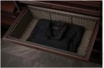 Root Germany Rattan Basket for Wardrobe – Mocha, view 1