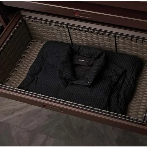 Root Germany Rattan Basket for Wardrobe – Mocha, view 1