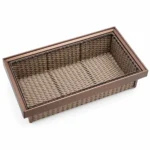 Root Germany Rattan Basket for Wardrobe – Mocha, view 2