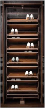 Root Germany Revolving Shoe Rack for Wardrobe – Mocha, view 4