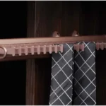 Root Germany Tie and Belt Rack for Wardrobe – Mocha, view 1