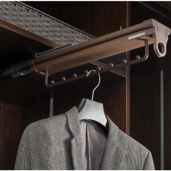 Root Germany Hanger Pull Out for Wardrobe – Mocha, view 1