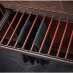 Root Germany Trouser Rack Pull Out for Wardrobe – Mocha, view 1