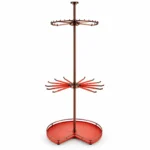 Root Germany 3 Tier Rotating Wardrobe Corner Unit – Mocha, view 2