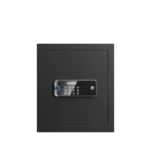 Yale Solis 400 electronic safe locker, front view in black