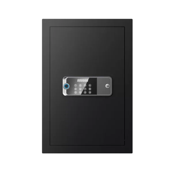 Yale Solis 560 big locker for home, front view in black