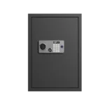 Yale Velar 580 fireproof locker for home, front view in black