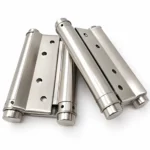 Yen double action hinge stainless steel pair