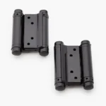 Pair of Yen mild steel double action door hinges